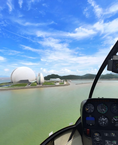 珠海团建[珠海云端直升机体验+趣味半天团建]体验别样团队时光