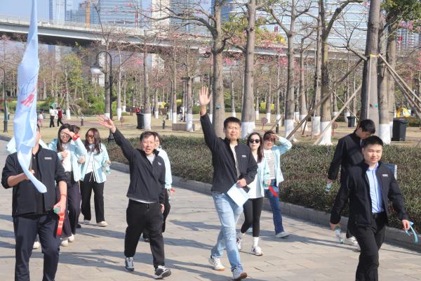 横琴花海长廊徒步趣味定向团建活动