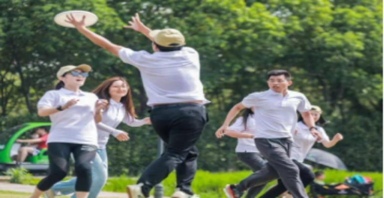 珠海梅溪牌坊营地|企业新员工极限飞盘团建活动